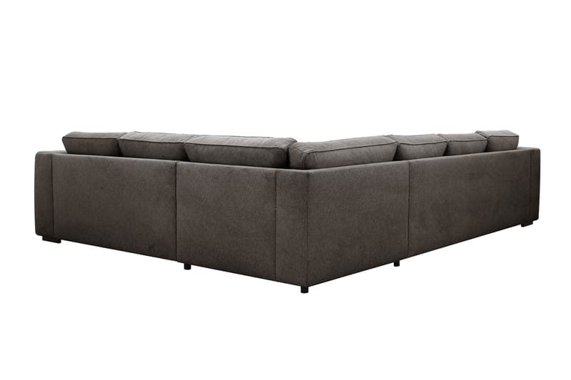 Optus 5-istuttava kulmasohva, käännettävä divaani - Tummanharmaa - Huonekalut - Sohva - Kulmasohva - Kulmadivaanisohva