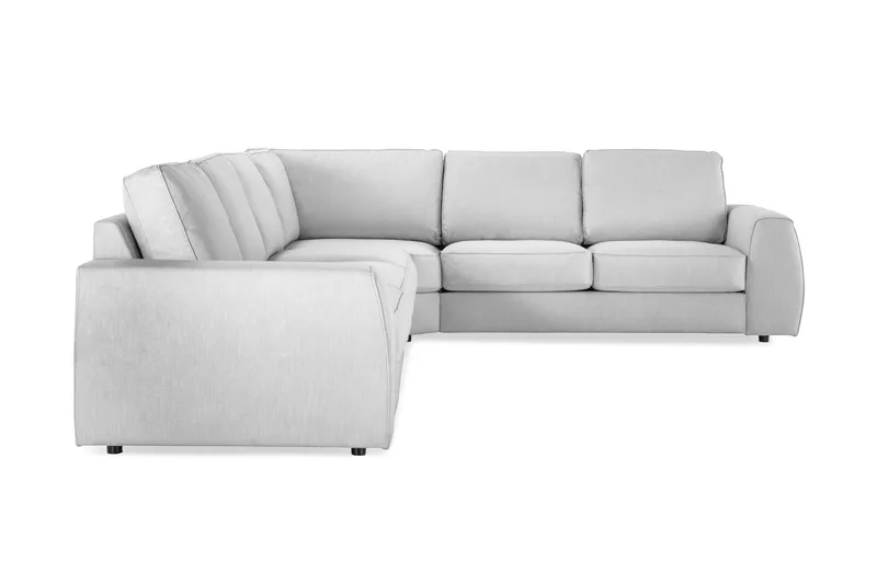 Optus Lyx 5-istuttava Käännettävä L-muotoinen Kulmasohva Kankaasta - Harmaa - Huonekalut - Sohva - Kulmasohva