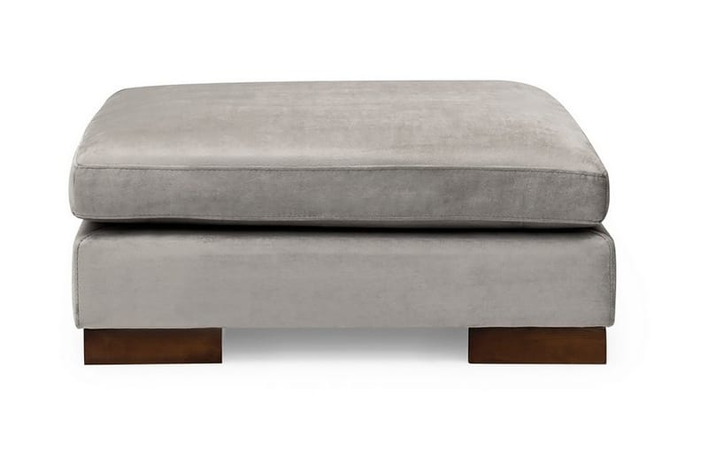 Sohva avopäädyllä Nathalie rahilla Oikea - Vaaleanharmaa/Luonnonväri - Huonekalut - Sohva - Kulmasohva