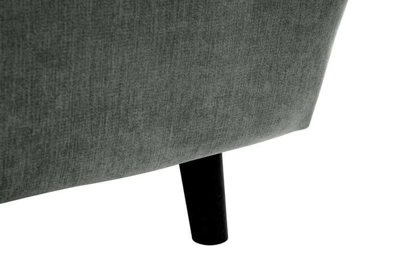 Trend Lyx 6-istuttava Käännettävä L-muotoinen Kulmasohva Kankaalla - Harmaa - Huonekalut - Sohva - Kulmasohva