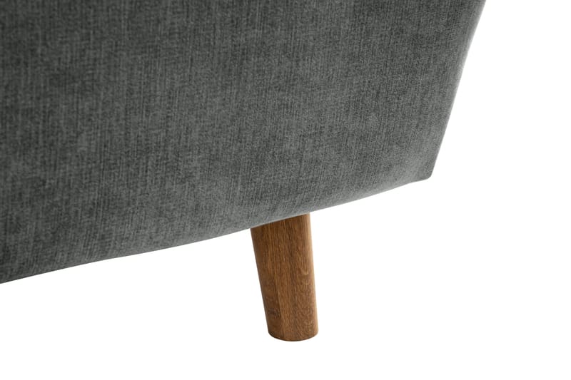 Trend Lyx 6-istuttava Käännettävä L-muotoinen Kulmasohva Kankaalla - Harmaa - Huonekalut - Sohva - Kulmasohva