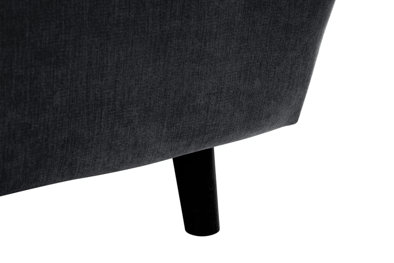 Trend Lyx 6-istuttava Käännettävä L-muotoinen Kulmasohva Kankaalla - Tummanharmaa - Huonekalut - Sohva - Kulmasohva