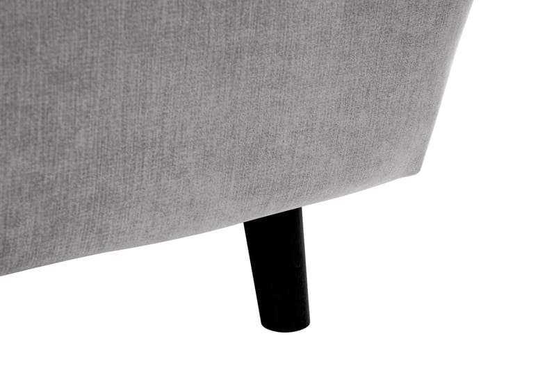 Trend Lyx 6-istuttava Käännettävä L-muotoinen Kulmasohva Kankaalla - Vaaleanharmaa - Huonekalut - Sohva - Kulmasohva