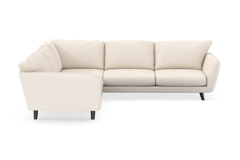Trend Lyx 6-istuttava Käännettävä L-muotoinen Kulmasohva Manchester-kankaalla - Beige - Huonekalut - Sohva - Kulmasohva