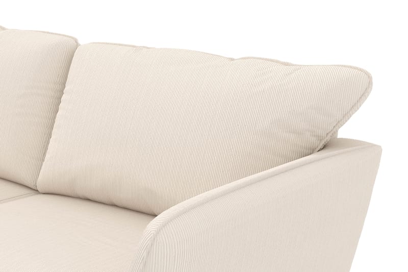 Trend Lyx 6-istuttava Käännettävä L-muotoinen Kulmasohva Manchester-kankaalla - Beige - Huonekalut - Sohva - Kulmasohva