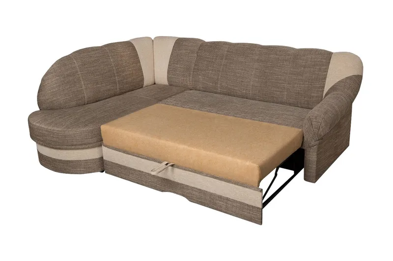 Kulmavuodesohva Kalandra 242x180x92 cm - Beige - Huonekalut - Sohva - Vuodesohva