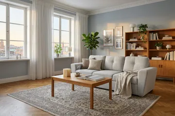 Leia 3-istuttava Vuodesohva Kankaalla - Beige - Huonekalut - Sohva - Vuodesohva - 3 istuttava vuodesohva