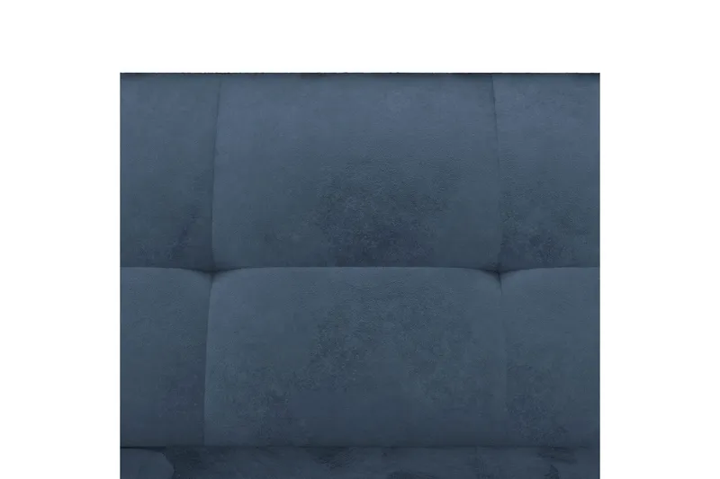 Leponojatuoli Lilly Sininen, Sametti - Sininen, Sametti - Huonekalut - Sohva - Divaanisohva - 3 istuttava sohva divaanilla