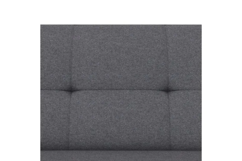 Leponojatuoli Lilly Vaaleanharmaa, Pellava - Vaaleanharmaa, Pellava - Huonekalut - Sohva - Divaanisohva - 3 istuttava sohva divaanilla