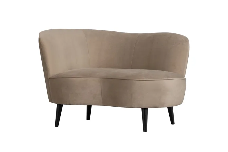Lounge-nojatuoli Asra - Khaki - Huonekalut - Sohva - 2:n istuttava sohva
