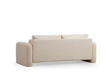 Makhan sohva 3-istuttava - Vaaleanbeige - Huonekalut - Sohva - 3:n istuttava sohva