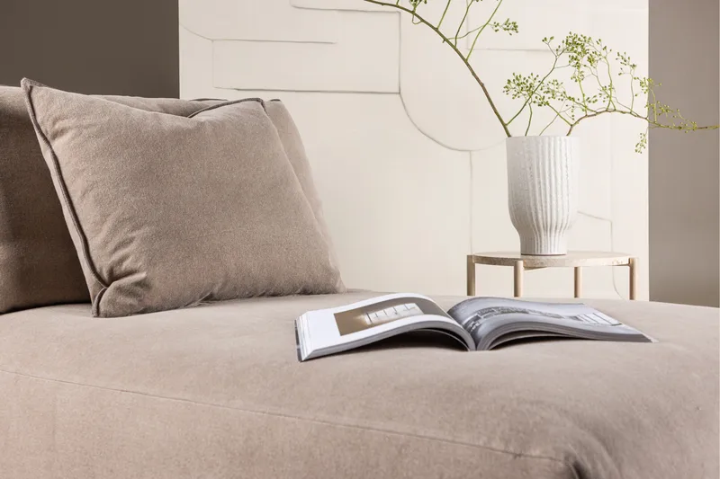 Malö-divaani selkänojalla 169x100 cm - Ruskea - Huonekalut - Sohva - Sohvasängyt