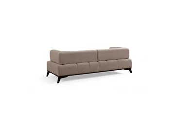 Malkiat Sohva 3-hengen - Beige/Musta - Huonekalut - Sohva - 3:n istuttava sohva