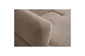 Malkiat Sohva 3-hengen - Beige/Musta - Huonekalut - Sohva - 3:n istuttava sohva