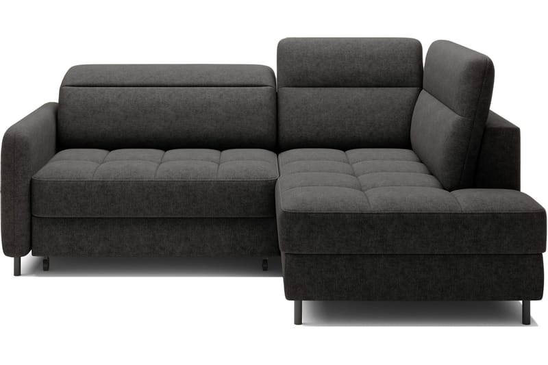 Masuo Vuodesohva lepotuolilla, 3-istuttava - Tummanharmaa - Huonekalut - Sohva - Vuodesohva
