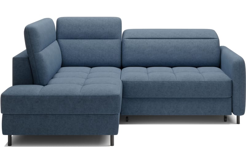 Masuo Vuodesohva lepotuolilla, 3-istuttava - Tummansininen - Huonekalut - Sohva - Vuodesohva