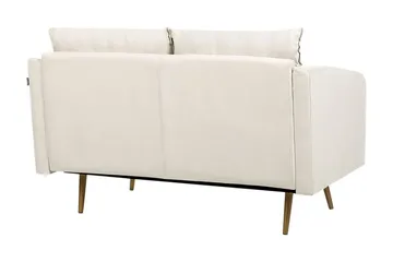 Maurana Sohva 2-istuttava - Beige/Kulta - Huonekalut - Sohva - 2:n istuttava sohva