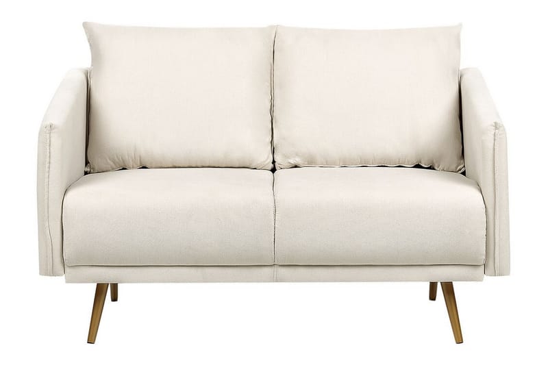 Maurana Sohva 2-istuttava - Beige/Kulta - Huonekalut - Sohva - 2:n istuttava sohva
