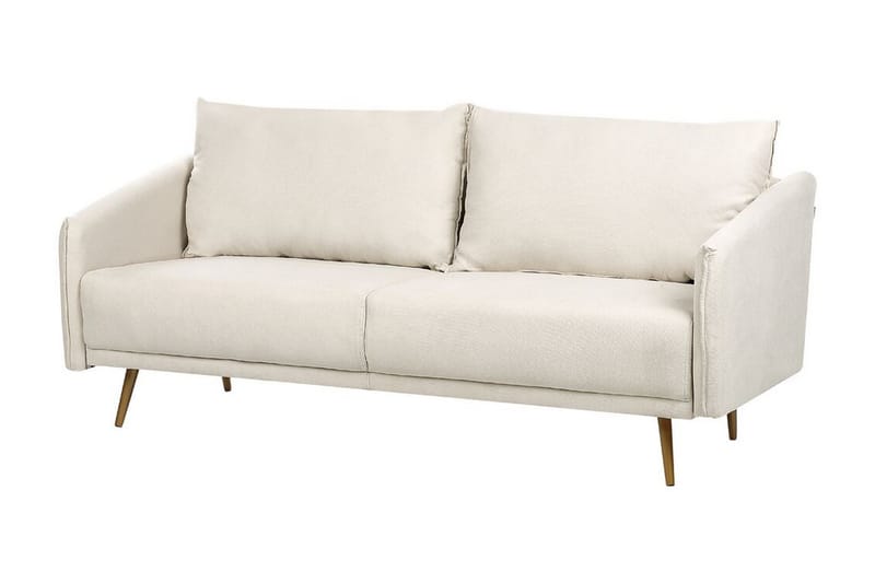 Maurana Sohva 3-istuttava - Beige/Kulta - Huonekalut - Sohva - 3:n istuttava sohva