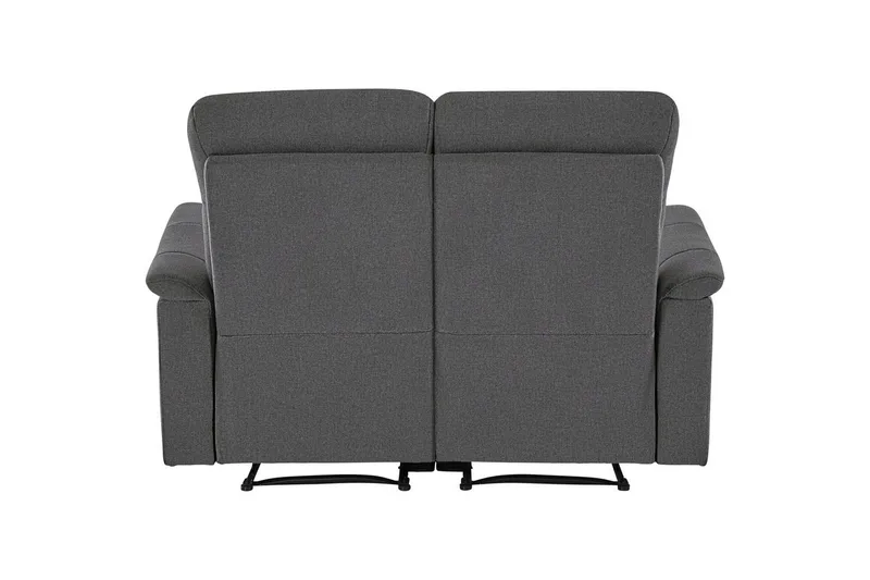 2-istuttava sohva Southbrook Antrasiitti, Kangas/Puu/Metalli, Manuaalinen nojatuoli - Antrasiitti, Kangas/Puu/Metalli, Manuaalinen nojatuoli - Huonekalut - Sohva - Mekanismisohva - 2 istuttava mekanismisohva