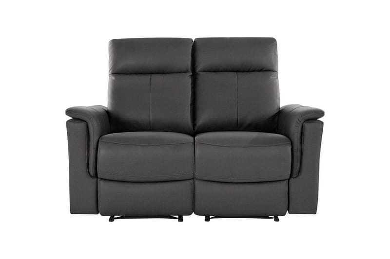 2-istuttava sohva Southbrook Harmaa, PU/Puu/Metalli, Manuaalinen nojatuoli - Harmaa, PU/Puu/Metalli, Manuaalinen nojatuoli - Huonekalut - Sohva - Mekanismisohva - 2 istuttava mekanismisohva