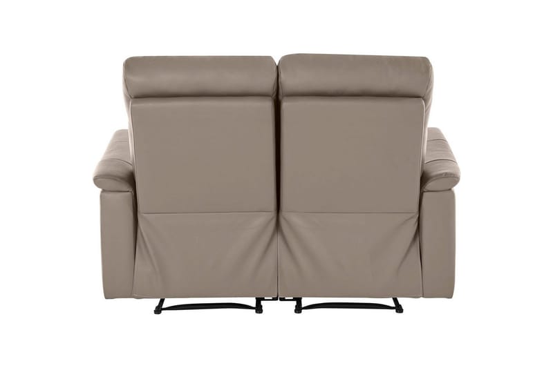 2-istuttava sohva Southbrook Vaaleanharmaa, PU/Puu/Metalli, Manuaalinen nojatuoli - Vaaleanharmaa, PU/Puu/Metalli, Manuaalinen nojatuoli - Huonekalut - Sohva - Mekanismisohva - 2 istuttava mekanismisohva