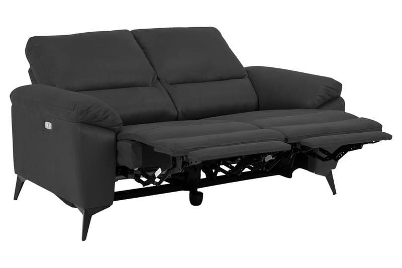 2:n ist Kulmamekanismisohva Kragsta Sähköinen - Harmaa/Musta - Huonekalut - Sohva - Mekanismisohva