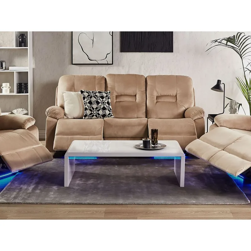 3-istuttava sohva Rovik - Beige - Huonekalut - Sohva - Mekanismisohva