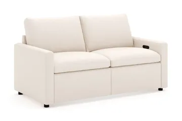 Barsele 2-istuttava Sähköinen Reclinersohva - Beige - Huonekalut - Sohva - Mekanismisohva - 2 istuttava mekanismisohva