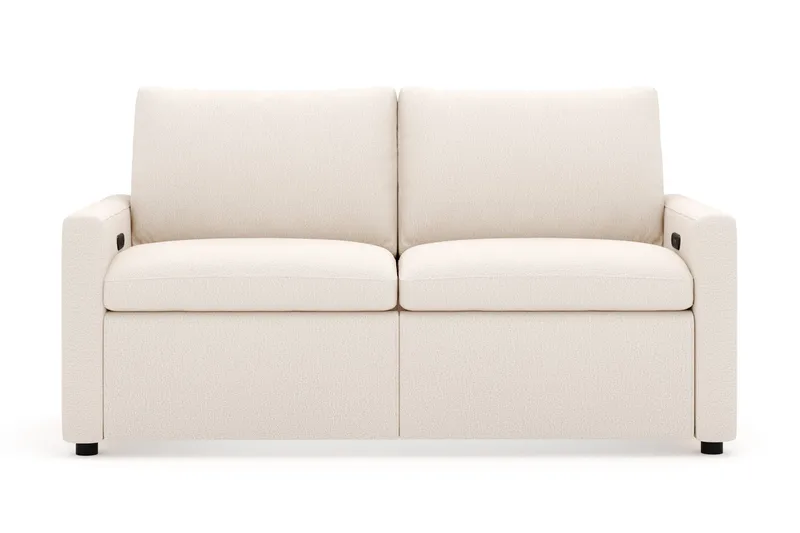 Barsele 2-istuttava Sähköinen Reclinersohva, Beige
