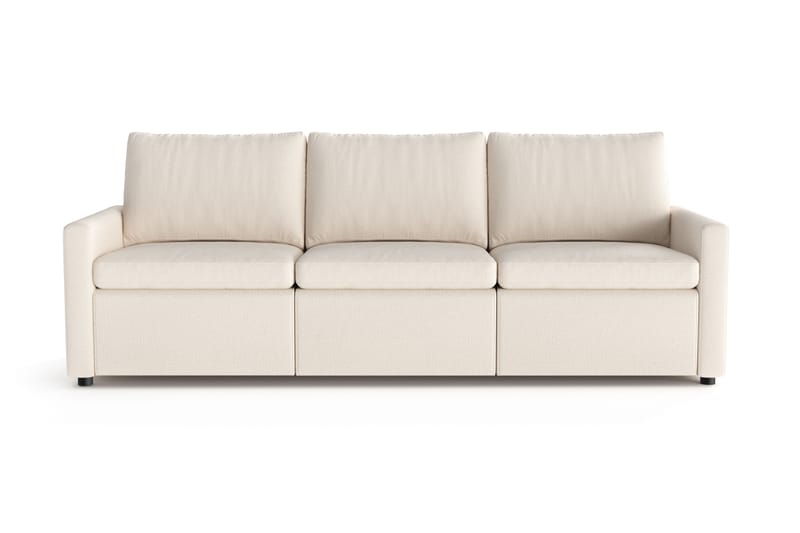Barsele 3-istuttava Reclinersohva, Beige