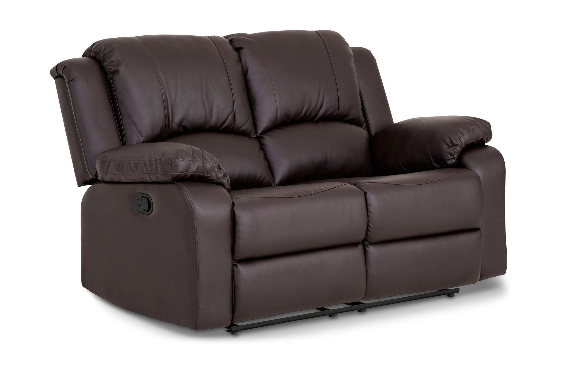 Norbo Pieni Recliner-sohva 2-istuttava Keinonahka - Kallistettava sohva - Kotiteatterisohva - Huonekalut - Sohva - Mekanismisohva - 2 istuttava mekanismisohva