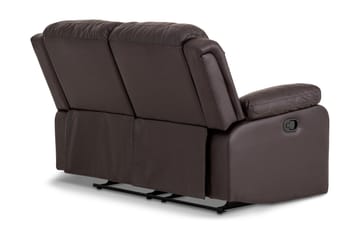 Norbo Pieni Recliner-sohva 2-istuttava Keinonahka - Kallistettava sohva - Kotiteatterisohva - Huonekalut - Sohva - Mekanismisohva - 2 istuttava mekanismisohva