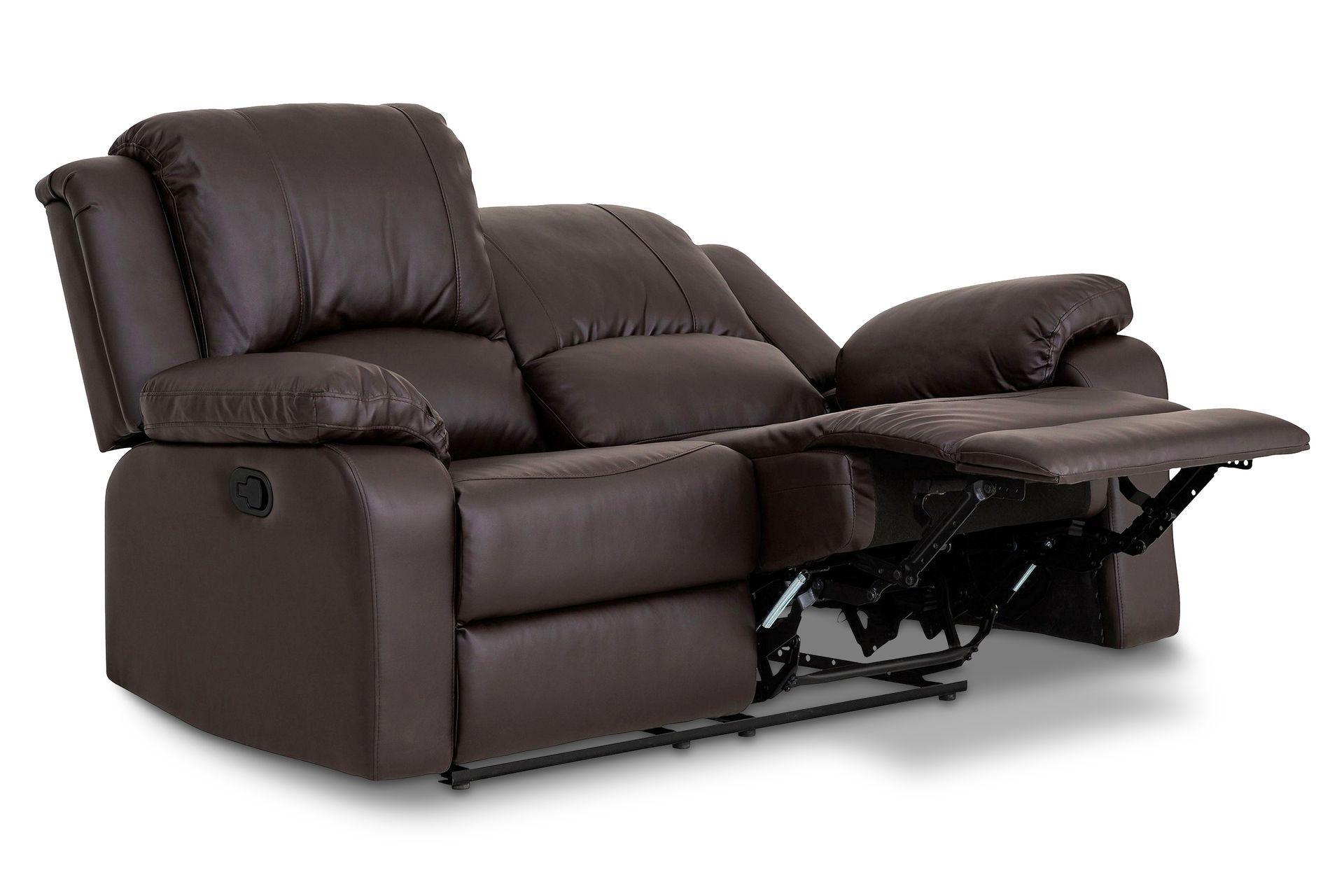 Norbo Pieni Recliner-sohva 2-istuttava Keinonahka - Kallistettava sohva - Kotiteatterisohva - Huonekalut - Sohva - Mekanismisohva - 2 istuttava mekanismisohva