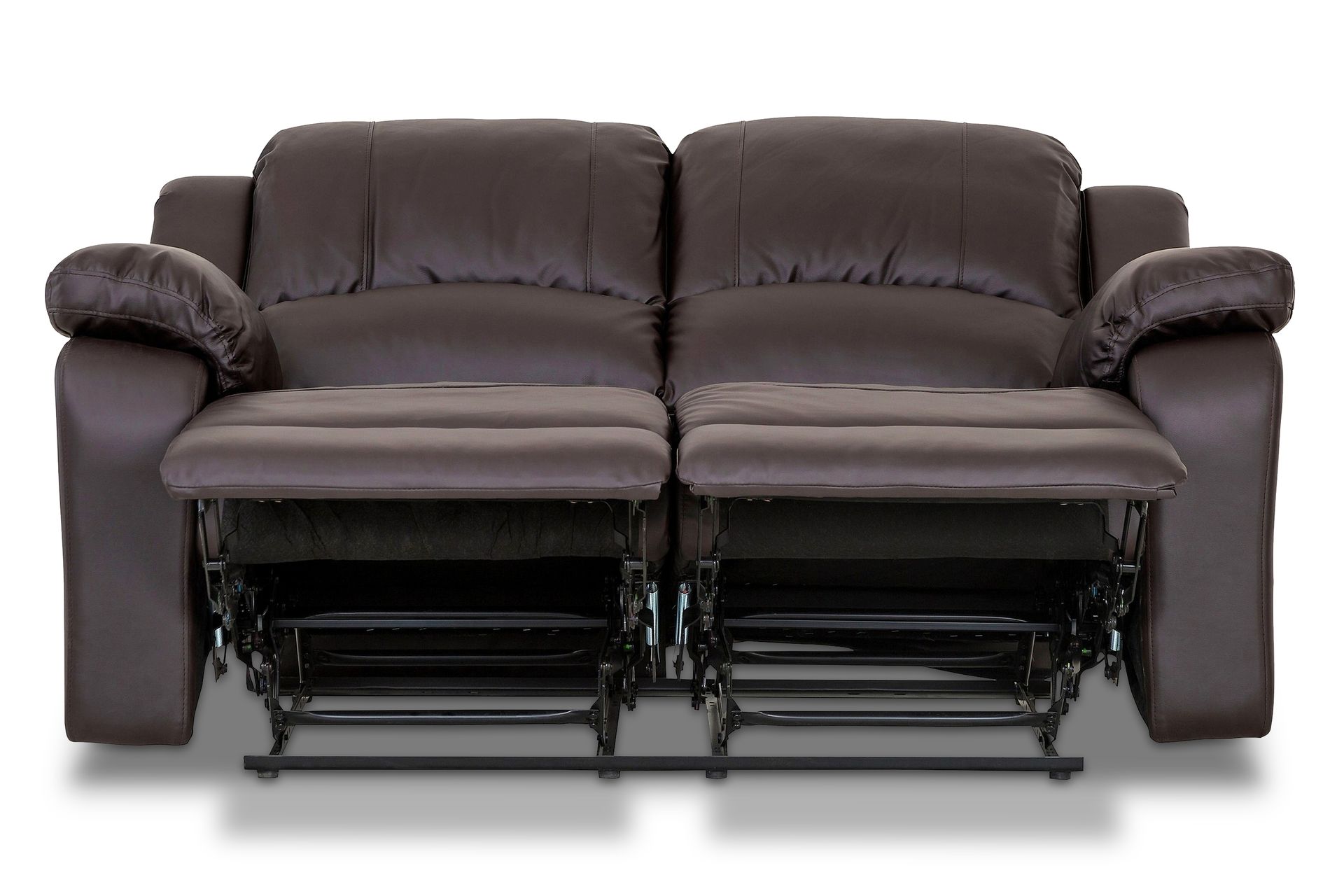 Norbo Pieni Recliner-sohva 2-istuttava Keinonahka - Kallistettava sohva - Kotiteatterisohva - Huonekalut - Sohva - Mekanismisohva - 2 istuttava mekanismisohva