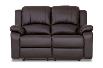 Norbo Pieni Recliner-sohva 2-istuttava Keinonahka - Kallistettava sohva - Kotiteatterisohva - Huonekalut - Sohva - Mekanismisohva - 2 istuttava mekanismisohva