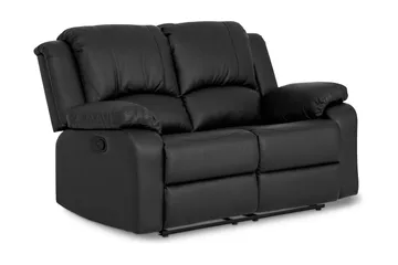 Norbo Pieni Recliner-sohva 2-istuttava Keinonahka - Kallistettava sohva - Kotiteatterisohva - Huonekalut - Sohva - Mekanismisohva - 2 istuttava mekanismisohva
