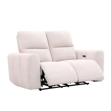 Recliner-sohva Ödmark 2-istuttava sähköisellä mekanismilla - vaaleanbeige - Huonekalut - Sohva - Mekanismisohva - 2 istuttava mekanismisohva