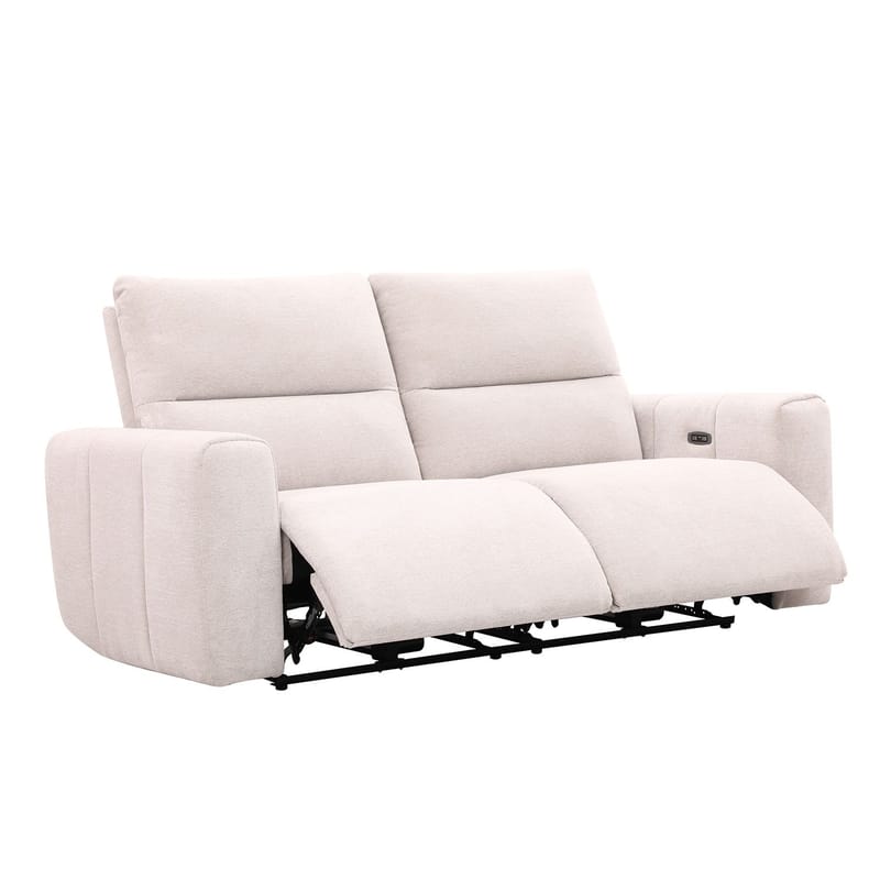 Recliner-sohva Ödmark 3-istuttava sähköisellä mekanismilla - vaaleanbeige - Huonekalut - Sohva - Mekanismisohva - 3 istuttava mekanismisohva