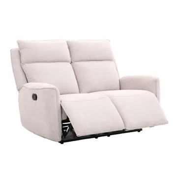 Recliner-sohva Östvik 2-istuttava manuaalisella mekanismilla - beige - Huonekalut - Sohva - Mekanismisohva - 2 istuttava mekanismisohva