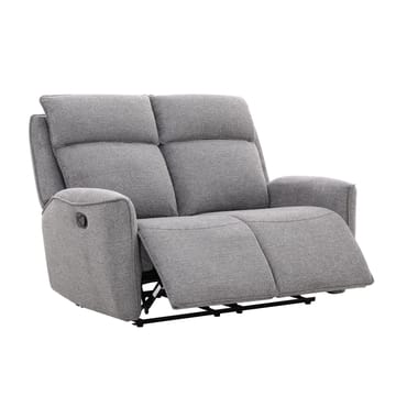 Recliner-sohva Östvik 2-istuttava manuaalisella mekanismilla - harmaa - Huonekalut - Sohva - Mekanismisohva - 2 istuttava mekanismisohva