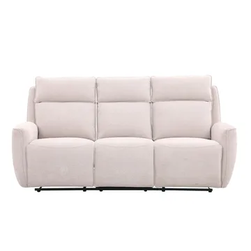 Recliner-sohva Östvik 3-istuttava manuaalisella mekanismilla - beige - Huonekalut - Sohva - Mekanismisohva - 3 istuttava mekanismisohva