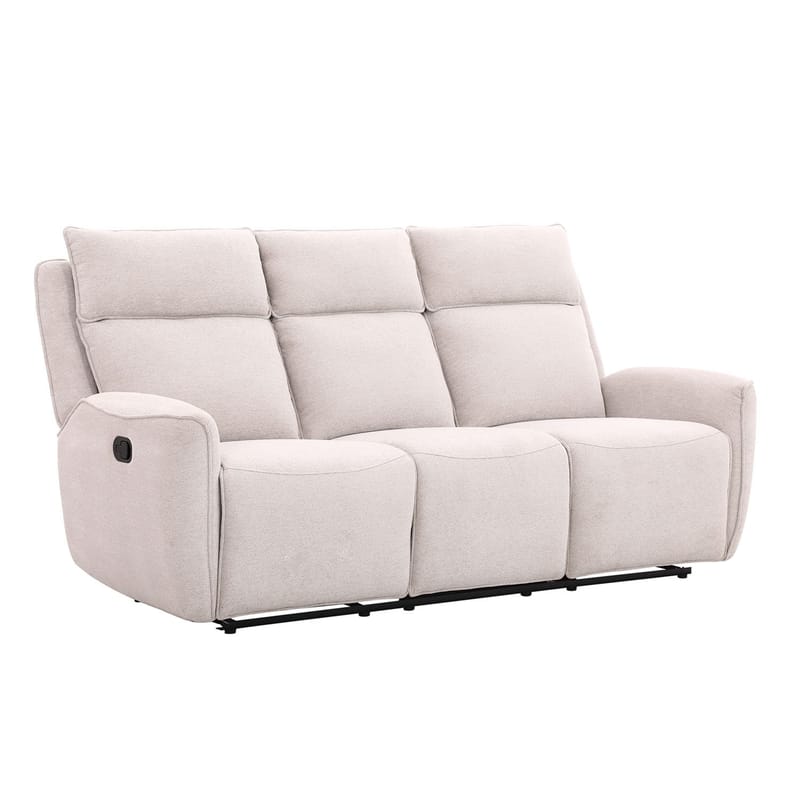Recliner-sohva Östvik 3-istuttava manuaalisella mekanismilla, beige