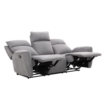 Recliner-sohva Östvik 3-istuttava manuaalisella mekanismilla - harmaa - Huonekalut - Sohva - Mekanismisohva - 3 istuttava mekanismisohva