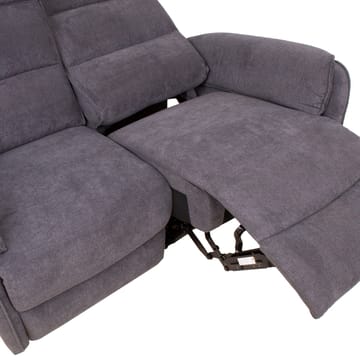 Recliner-sohva Dalsor 2-istuttava sähköisellä mekanismilla - Harmaa - Huonekalut - Sohva - Mekanismisohva - 2 istuttava mekanismisohva