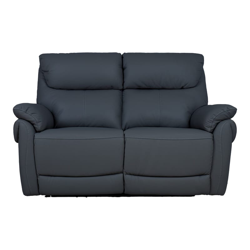 Recliner-sohva Dalsor 2-istuttava sähköisellä mekanismilla - tummanharmaa - Huonekalut - Sohva - Mekanismisohva - 2 istuttava mekanismisohva