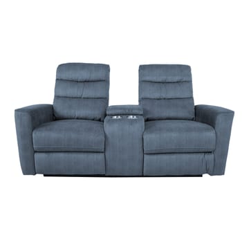 Recliner-sohva Darvi 2-istuttava sähköisellä mekanismilla - sininen - Huonekalut - Sohva - Mekanismisohva - 2 istuttava mekanismisohva