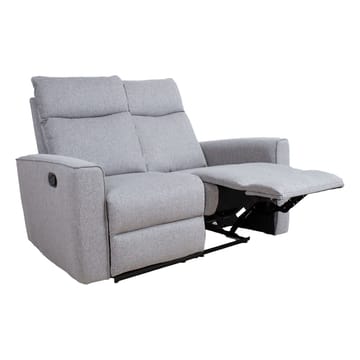 Recliner-sohva Fjolna 2-istuttava manuaalisella mekanismilla - harmaa - Huonekalut - Sohva - Mekanismisohva - 2 istuttava mekanismisohva