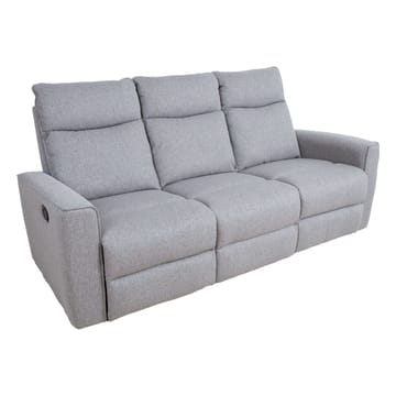 Recliner-sohva Fjolna 3-istuttava manuaalisella mekanismilla - harmaa - Huonekalut - Sohva - Mekanismisohva - 3 istuttava mekanismisohva