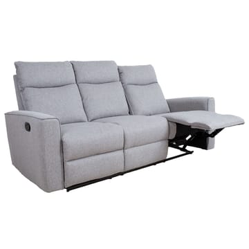 Recliner-sohva Fjolna 3-istuttava manuaalisella mekanismilla - harmaa - Huonekalut - Sohva - Mekanismisohva - 3 istuttava mekanismisohva